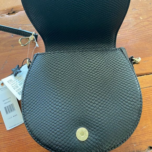 BCBG "Jessie" Crossbody Bag, Black NWT - Picture 4 of 9